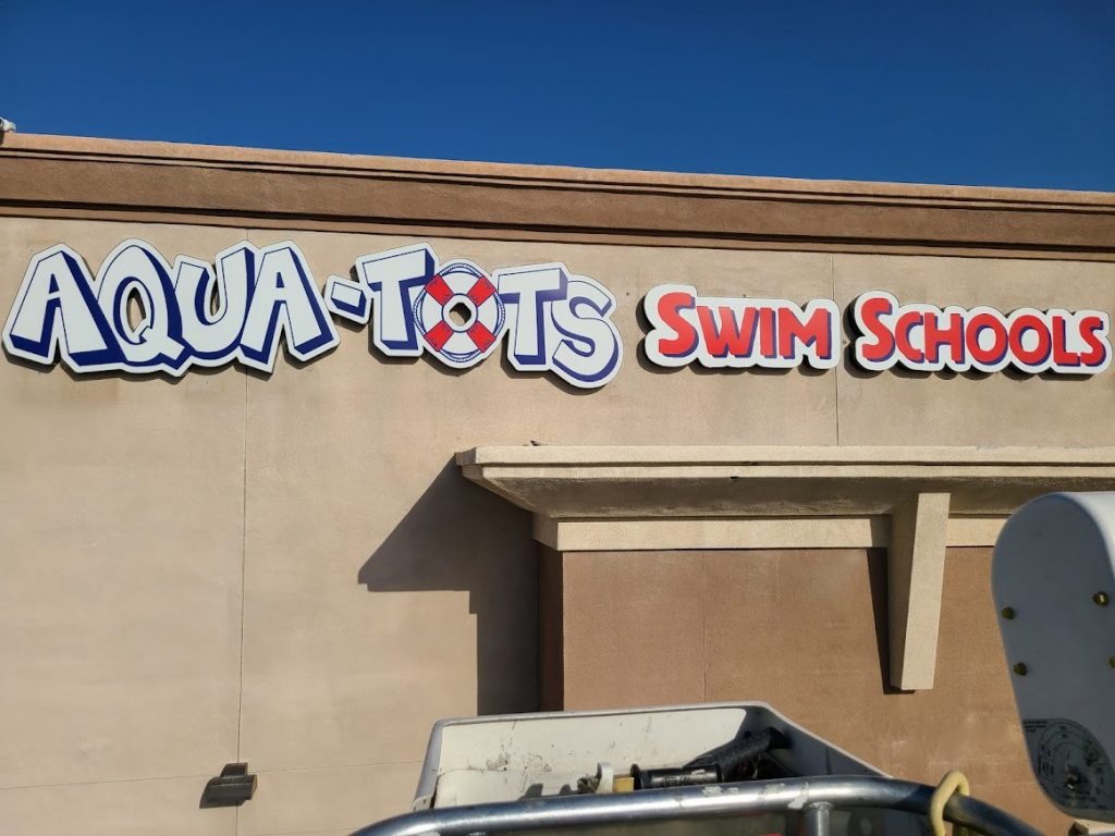 aqua_tots business sign installation services phoenix Arizona